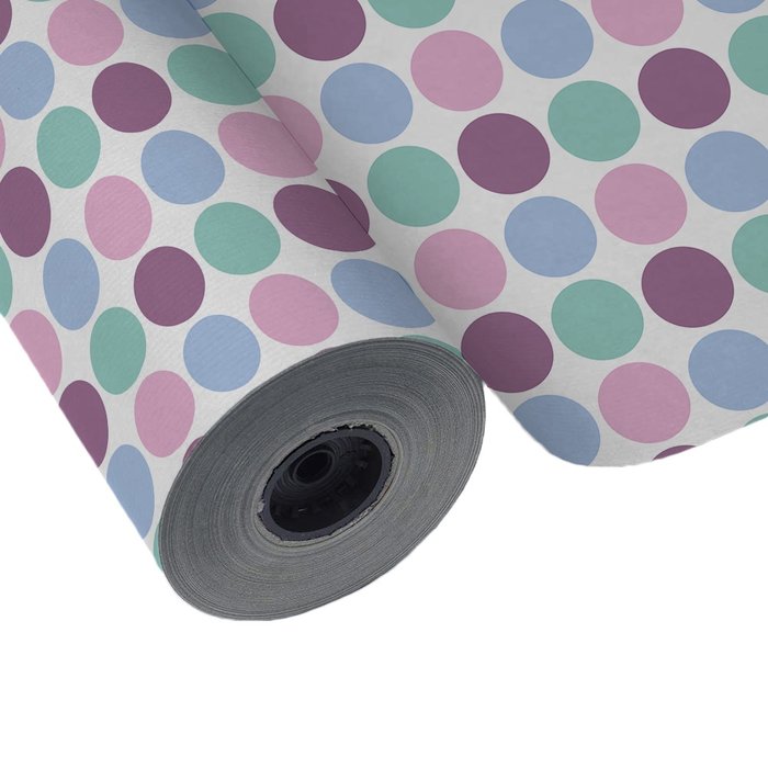 PAPEL REGALO BOBINA 62CM 4K TODO AÑO CIRCULOS DE COLORES | WONDER WRAPPER | 1 UNIDAD | 8429640022623 Imagen principal del producto