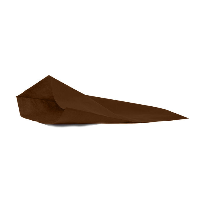 Pack 25 bolsas disfraz tejido no tejido 65x90cm marron oscuro