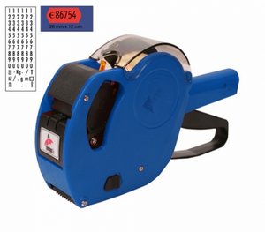 Set de Etiquetadora Mx2612 Azul con 10 Rollos Etiquetas PRYSE Imagen principal del producto
