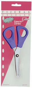 TIJERA ESCOLAR 140MM ZURDOS BLISTER | 12 UNIDADES | (PRYSE, S,A,) Imagen principal del producto