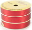 Cinta burdeos PRYSE 19mm x 10m laminada para manualidades y regalos