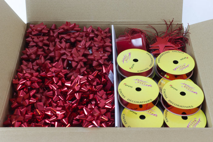 SET COMPLEMENTOS 80 COCAS+18 CINTAS+ 100 TARJETAS | WONDER WRAPPER | 1 UNIDAD | 8429640326509 Imagen principal del producto