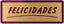 Etiquetas Oro Felicidades Rollo 300U 50x18 WONDER WRAPPER