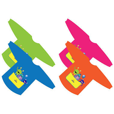 Batas Manualidades 53x41cm Monstruitos Pack 4 unidades