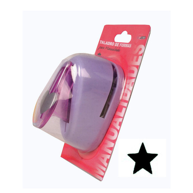 TALADRO MANUALIDADES 2,5CM ESTRELLA | 1 UNIDADES | (PRYSE, S,A,)