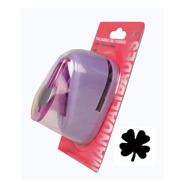TALADRO MANUALIDADES 2,5CM TREBOL | 1 UNIDADES | (PRYSE, S,A,)
