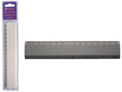 REGLA ALUMINIO 15CM | 40 UNIDADES | (POESSA BISMARK BASICO)
