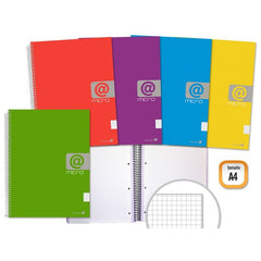 Bloc Espiral Estándar Liso 160H 90g | Poessa Golden | Cartón | Formato Estándar | Pack 5 Unidades