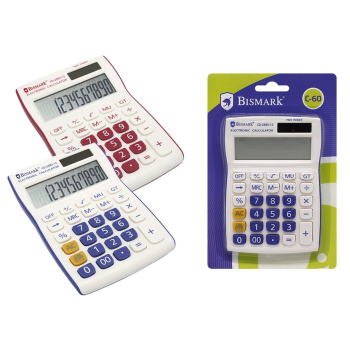 Blister Calculadora Sobremesa Grande 12 Digitos Col.surtido Imagen principal del producto
