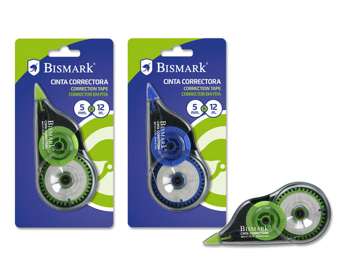 CORRECTOR CINTA BISMARK 12MTS | 24 UNIDADES | (POESSA BISMARK BASICO) Imagen principal del producto