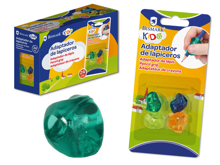 Blister 4 Adaptadores para Lapices Colores Surtidos Imagen principal del producto