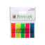 BANDERITAS ADHESIVAS BISMARK 5 COLORES NEON 45X12MM | 24 UNIDADES | (POESSA BISMARK BASICO)