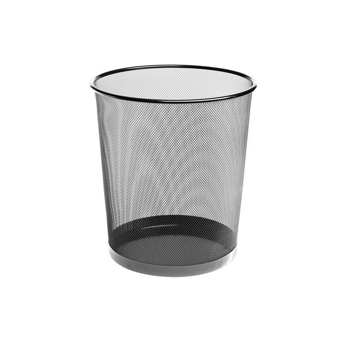 Papelera Metalica de Rejilla 21x27,5 12 Litros Cromada
