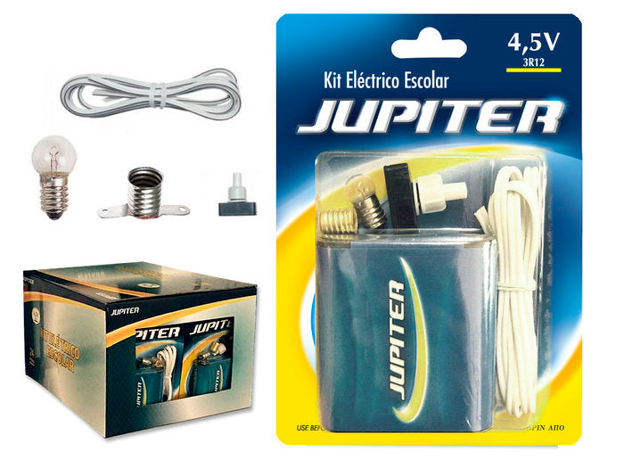 Kit eléctrico escolar Jupiter Blister POESSA Imagen principal del producto