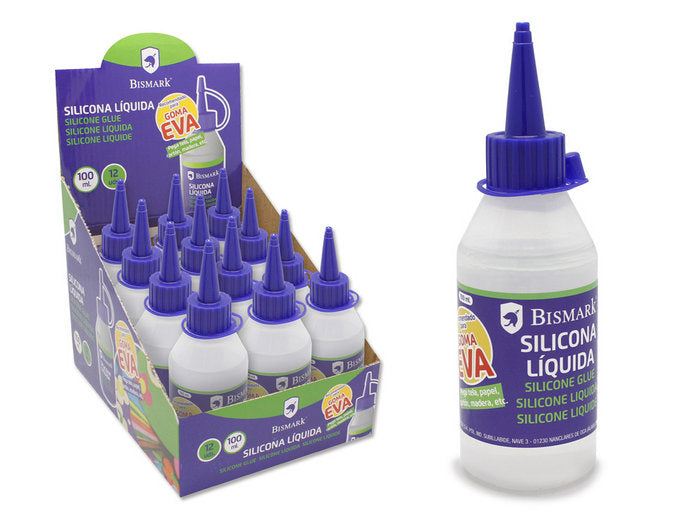 Silicona líquida 100 ml para manualidades y reparaciones escolares