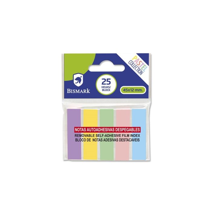 Banderitas Adhesivas Bismark 5 Colores Pasteles PENDIENTE Imagen principal del producto