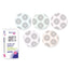 EXPOSITOR 50 ROLLOS PAPEL REGALO MANDALAS 70X200 | POESSA BISMARK GIFT | ENVASE 50 UDS. UNIDAD | 18430173298581