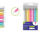 Blister 12 Boligrafos de Gel Punta Fina Colores Neon Pastel