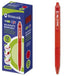 Bolígrafos borrables Rojo POESSA pack 12