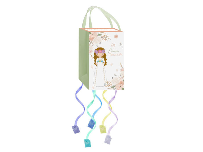 Piñata Niña Mi Primera Comunión Marca Poessa