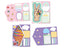 Notas Planner Set Notas Adhesivas Surtidas Marca Poessa Regalo