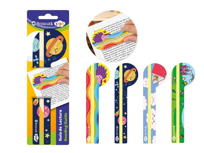 Expositor 12 Marcapaginas de Lectura PP Marca Poessa Bismark Pack 12 Imagen principal del producto