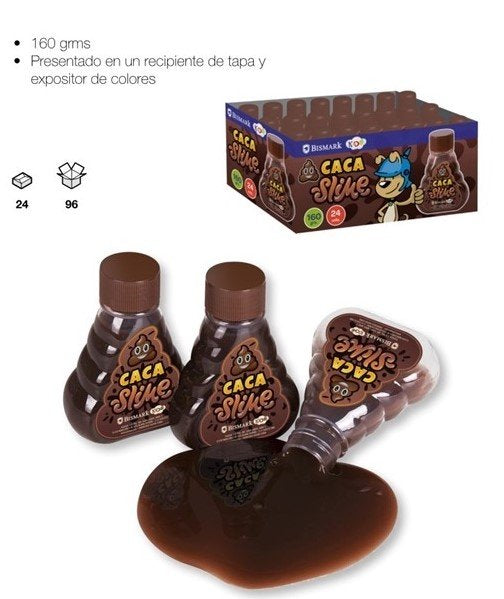 EXPOSITOR 24 SLIME CACA | POESSA BISMARK REGALO | ENVASE 24 UDS. UNIDAD | 18430173318517 Imagen principal del producto