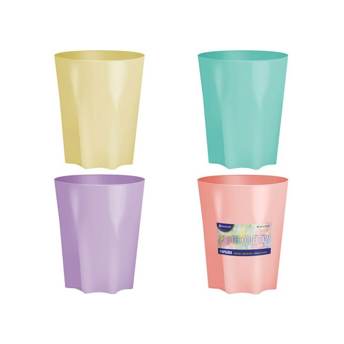 Papelera Pastel Marca Poessa Bismark Básico Pack 1 Imagen principal del producto