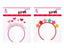 DIADEMA FELPA LOVE SURTIDAS | POESSA BISMARK REGALO | 1 UNIDAD | 8430173319906