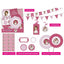Set Decoracion Mesa Dulce Primera Comunión Niña Marca Poessa Bismark