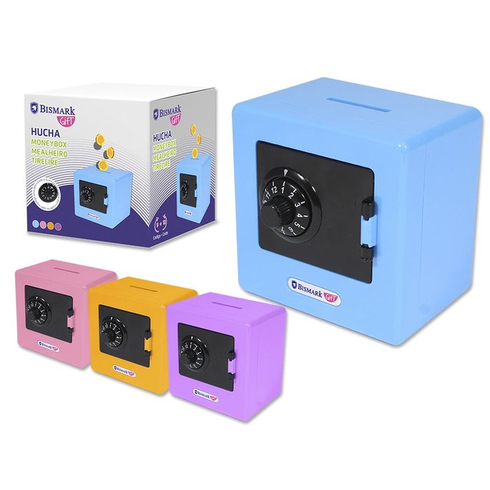 HUCHA CAJA FUERTE | POESSA BISMARK REGALO | ENVASE 12 UDS. UNIDAD | 18430173323115 Imagen principal del producto