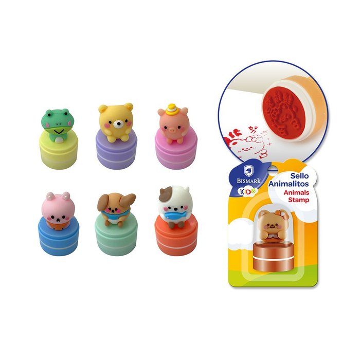 Sello Animalitos Poessa Bismarck Regalo Pack 1 Imagen principal del producto