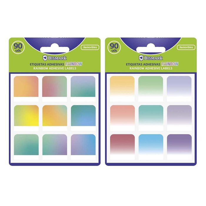 Etiquetas Adhesivas Index Rainbow Bismark 90 Unid. Imagen principal del producto