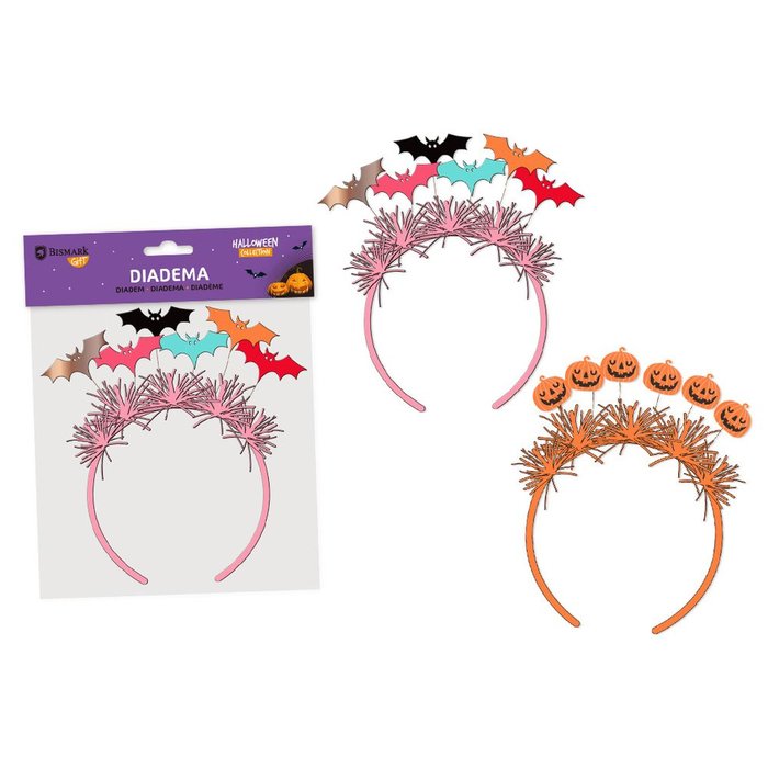 EXPOSITOR 12 DIADEMA HALLOWEEN SURTIDAS | POESSA BISMARK REGALO | ENVASE 12 UDS. UNIDAD | 18430173327939 Imagen principal del producto