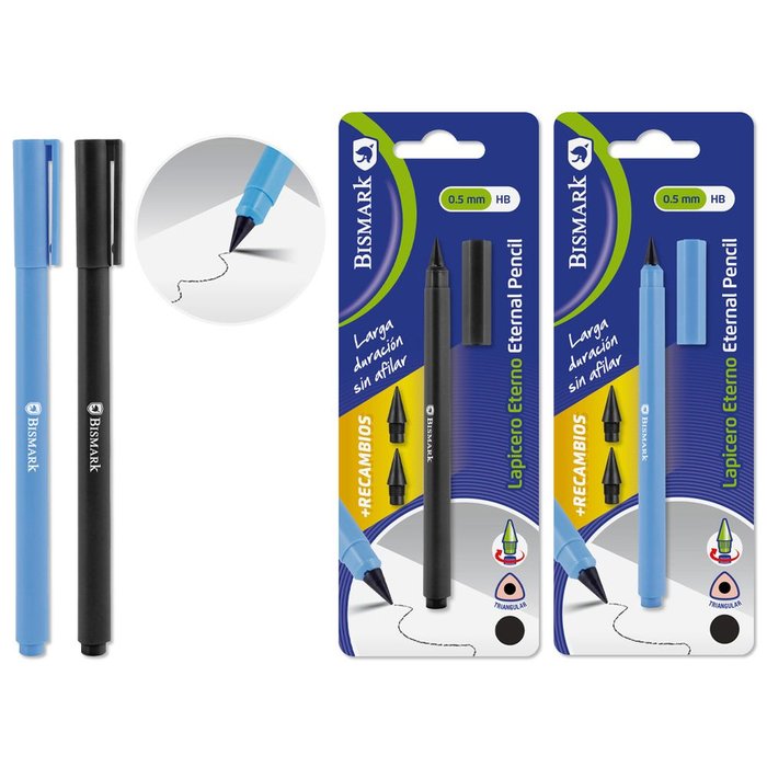 Set Lápiz Infinito Eternal Mágico con 2 Recambios POESSA BISMARK REGALO
