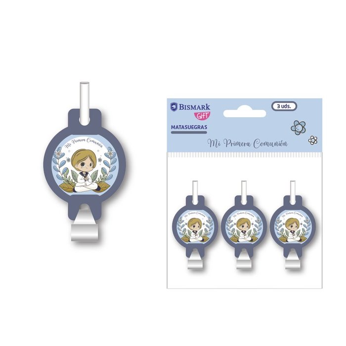 MATASUEGRAS NIÑO PACK 3 UDS PRIMERA COMUNION | POESSA BISMARK REGALO | ENVASE 12 UDS. UNIDAD | 18430173330458 Imagen principal del producto