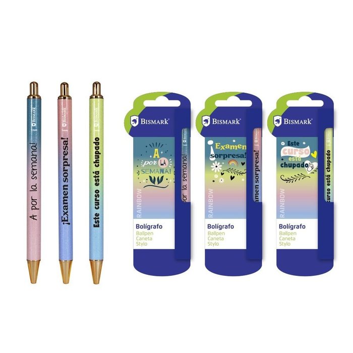Bolígrafo Rainbow con Mensaje Poessa Bismarck Gift
