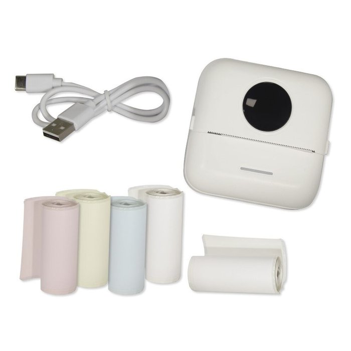 Mini Impresora Electrónica con Rollos Recambio POESSA BISMARK BASICO