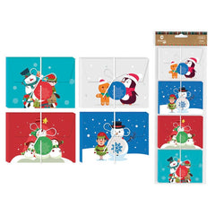 CAJA PARA REGALAR 4 UND | BISMARK NAVIDAD | 1 UNIDAD | 18430173336252