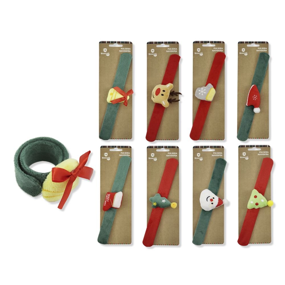 PULSERA NAVIDAD | BISMARK NAVIDAD | ENVASE 24 UDS. UNIDAD | 18430173336283 Imagen principal del producto