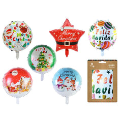 GLOBO NAVIDAD DECORATIVO PEQUEÑO SURTIDOS | BISMARK NAVIDAD | ENVASE 24 UDS. UNIDAD | 18430173336344
