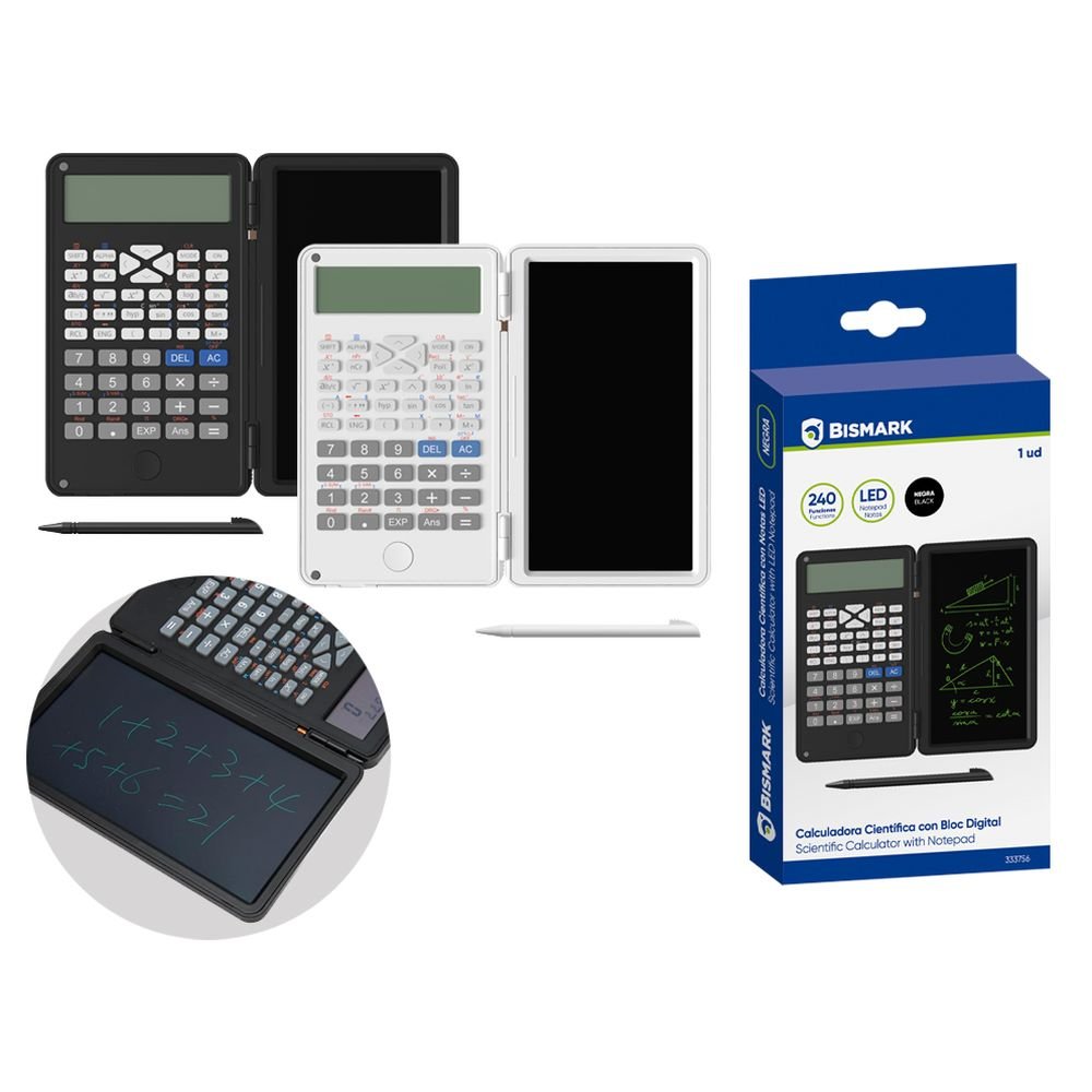 Calculadora científica 240 funciones UMAY con pantalla LCD
