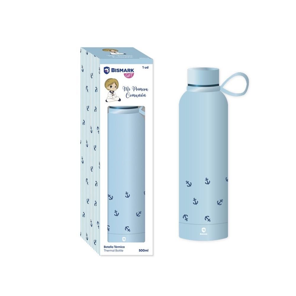 Botella térmica niño Primera Comunión Poessa Bismark Gift