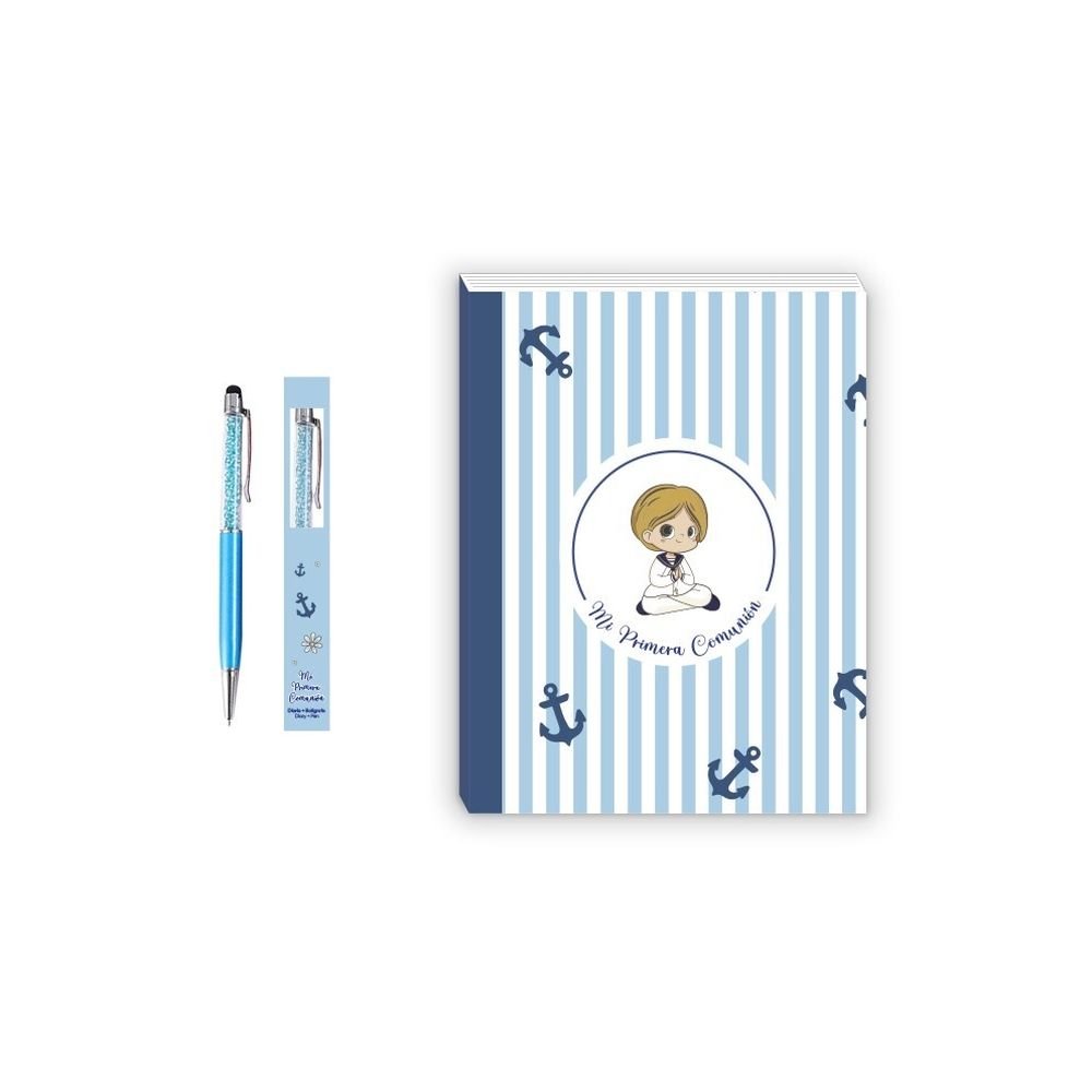Set Diario Niño Mi Primera Comunión Poessa Bismark Gift Imagen principal del producto