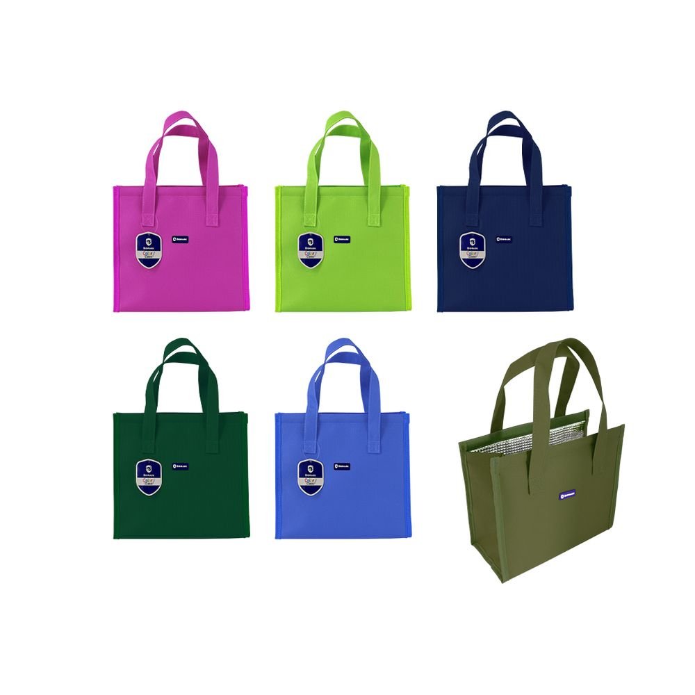 Bolsa merienda nevera asas colores surtidos marca Poessa Bismark Básico Imagen principal del producto