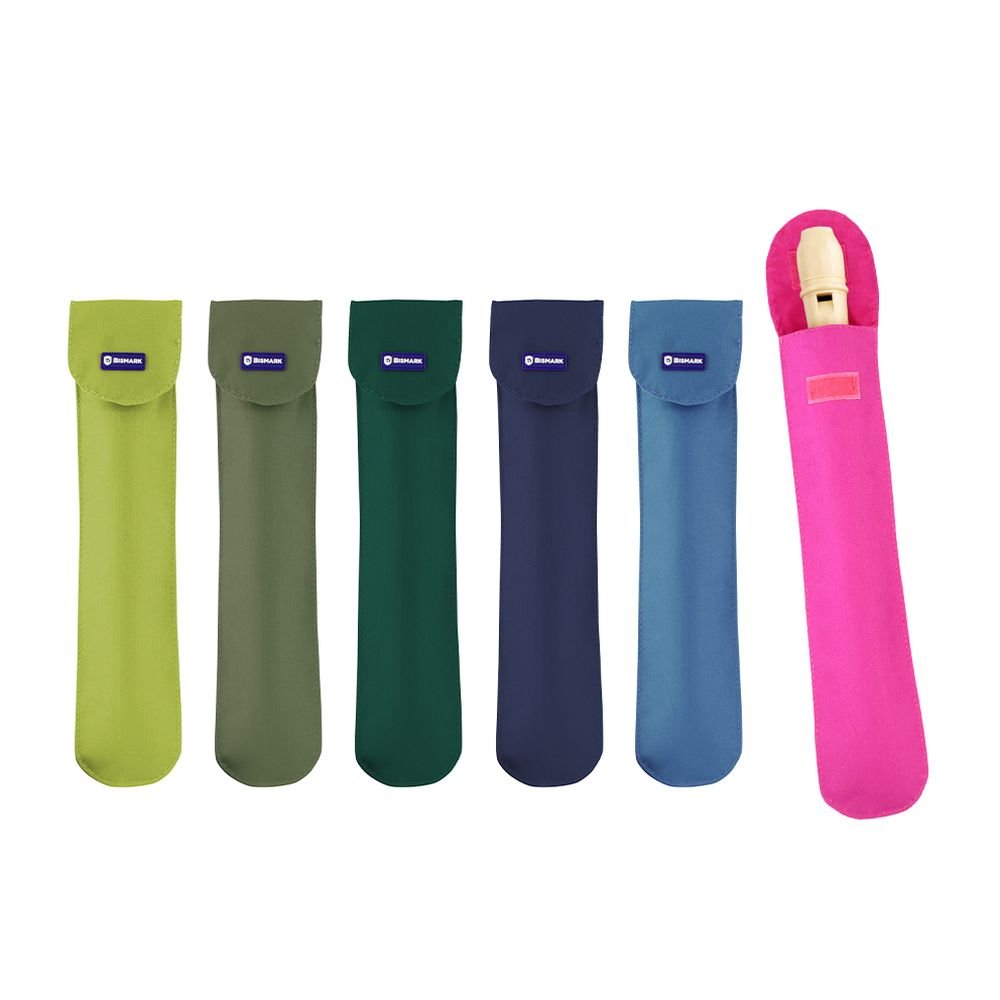 Funda Flauta Colores Surtidos Marca Poessa Bismark