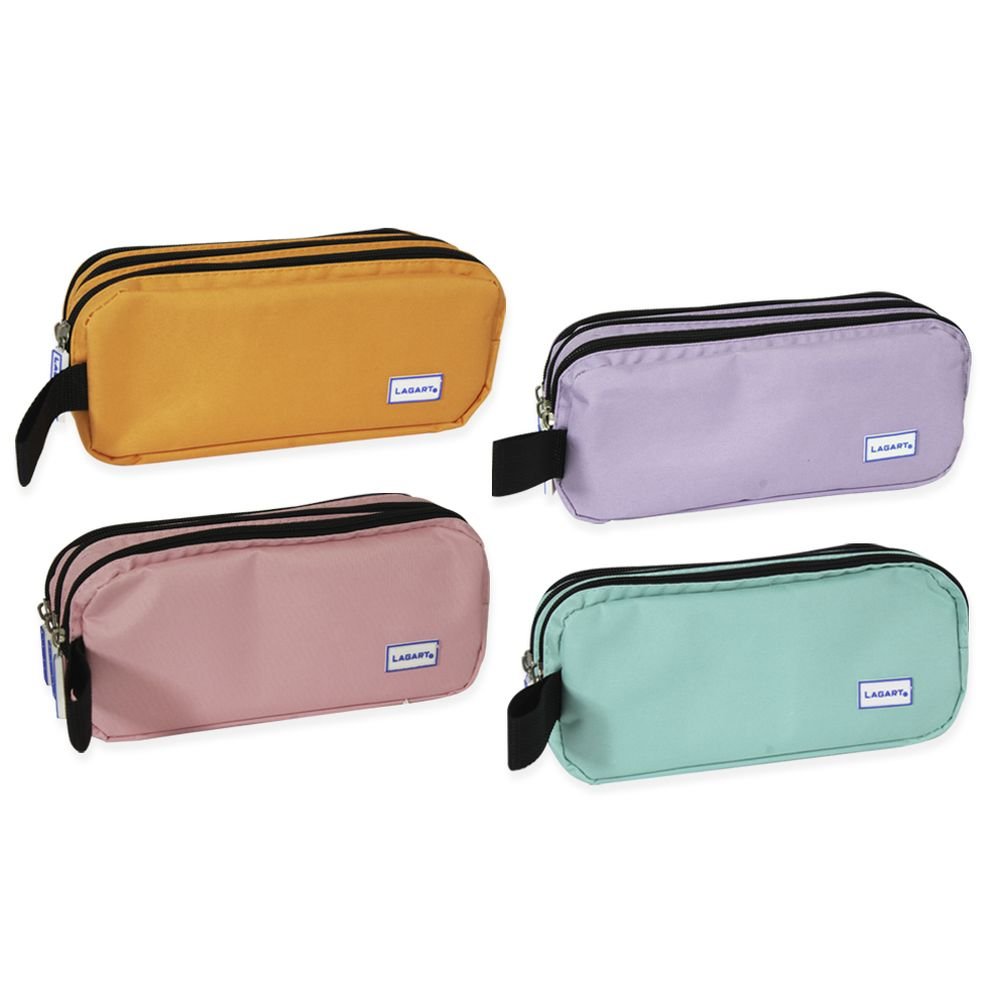 Portatodo Zippy Triple con Asa Surtidos Marca LAGART Imagen principal del producto