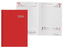 AGENDA ANUAL 2026 PARIS DIA PAGINA 15X21 ROJO | INGRAF AGENDAS