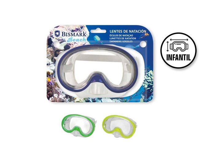 Gafas Bucear PVC Infantil Shark POESSA BISMARK BEACH