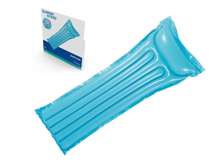 Colchoneta PVC Summer Waves Azul POESSA BISMARK BEACH